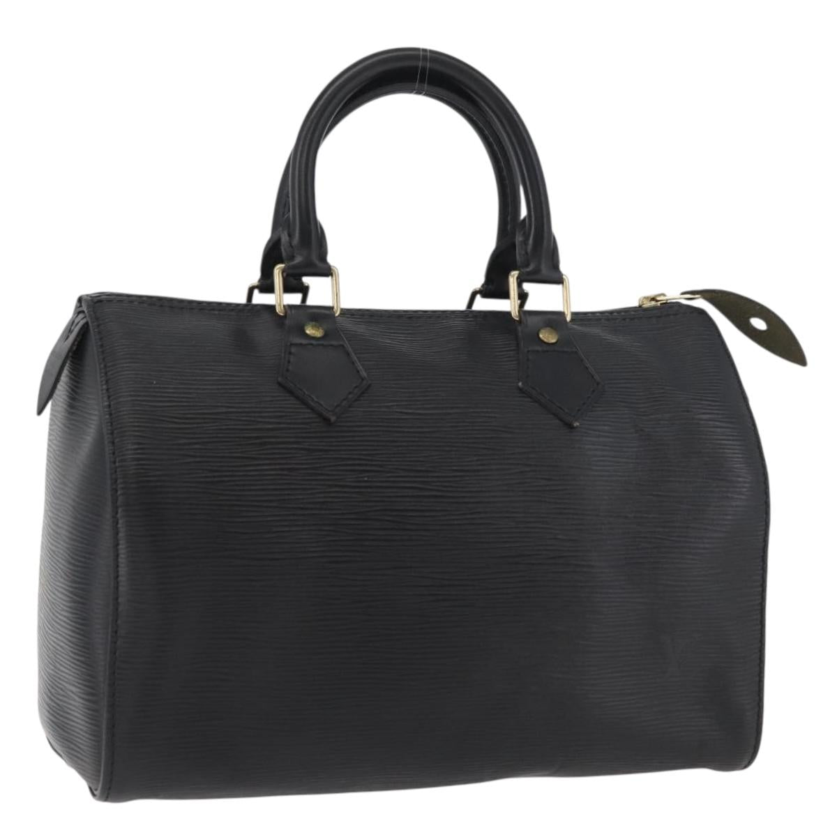 LOUIS VUITTON Epi Speedy 25 Hand Bag Black M59042 LV Auth 178580A