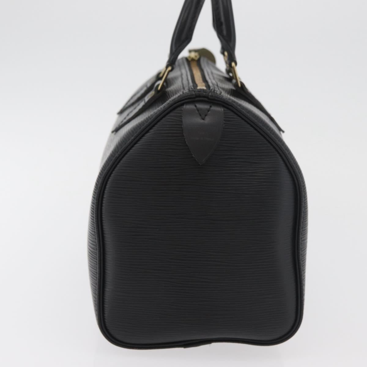 LOUIS VUITTON Epi Speedy 25 Hand Bag Black M59042 LV Auth 178580A