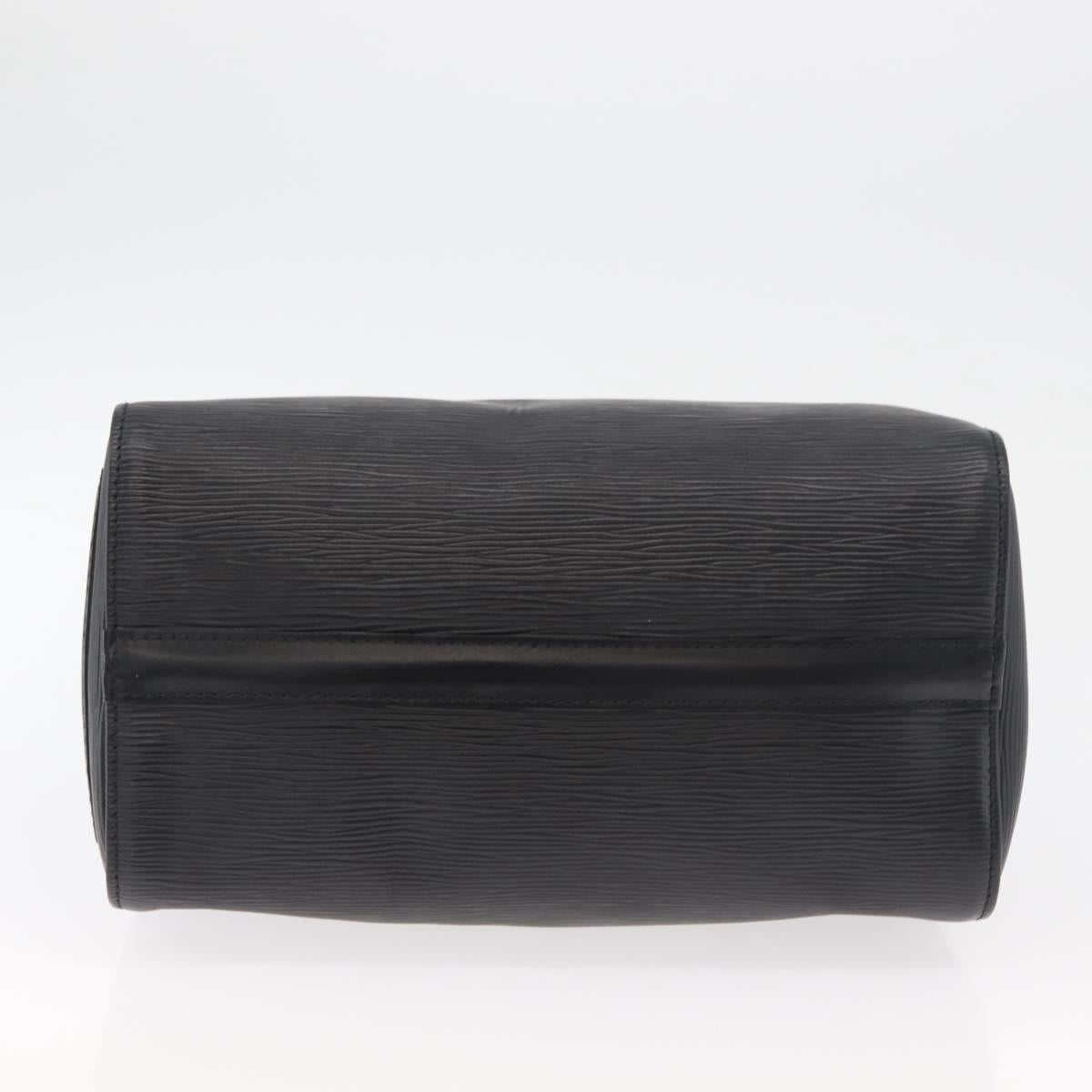 LOUIS VUITTON Epi Speedy 25 Hand Bag Black M59042 LV Auth 178580A