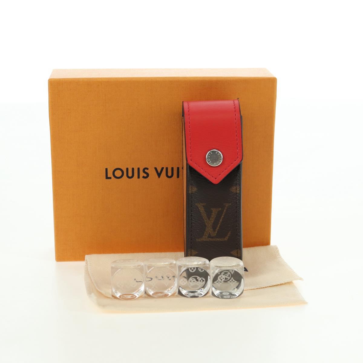 LOUIS VUITTON Monogram Dice Etui Desteve Pouch GI0013 LV Auth 178608M