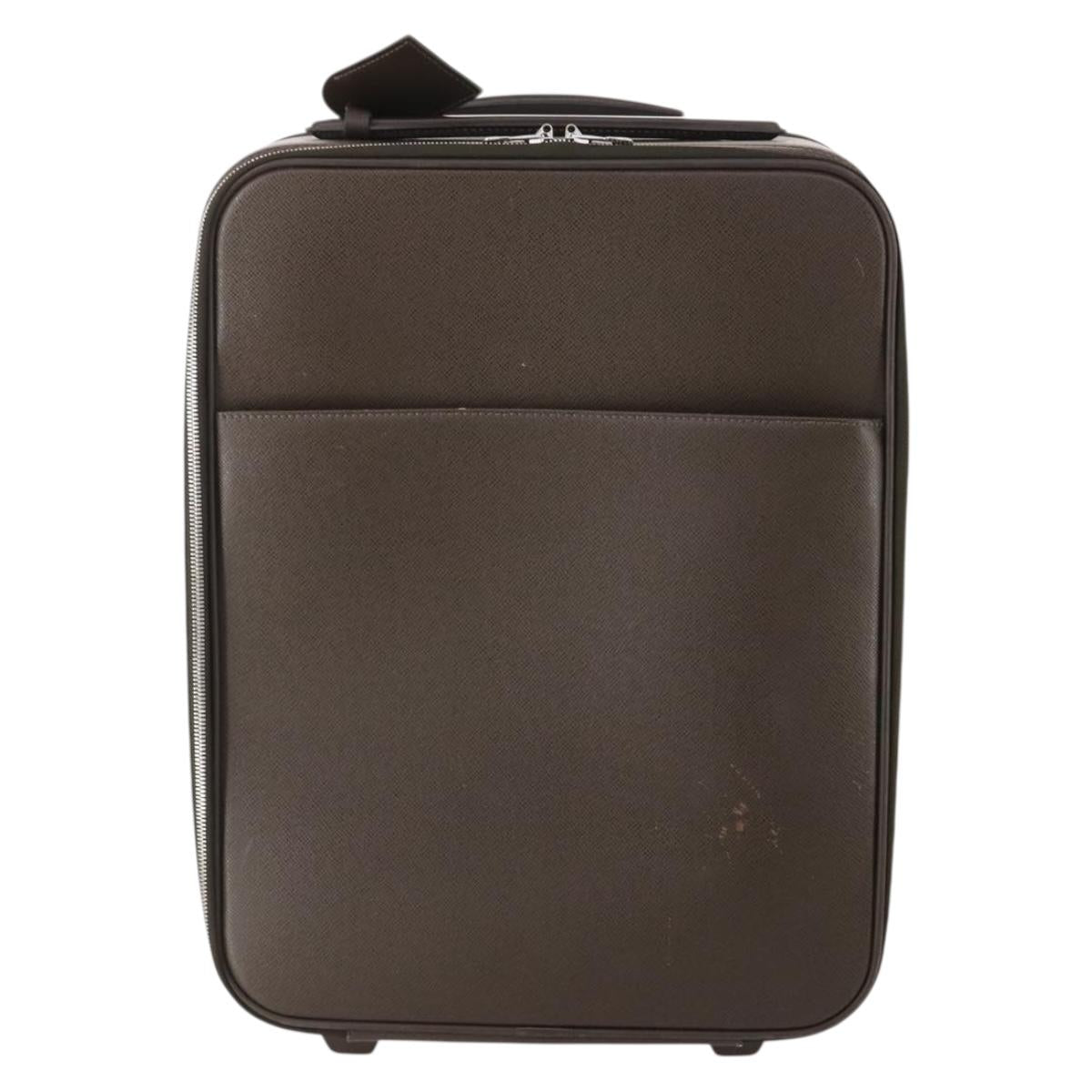 LOUIS VUITTON Taiga Pegas 45 Suitcase Grizzly M23314 LV Auth 178613
