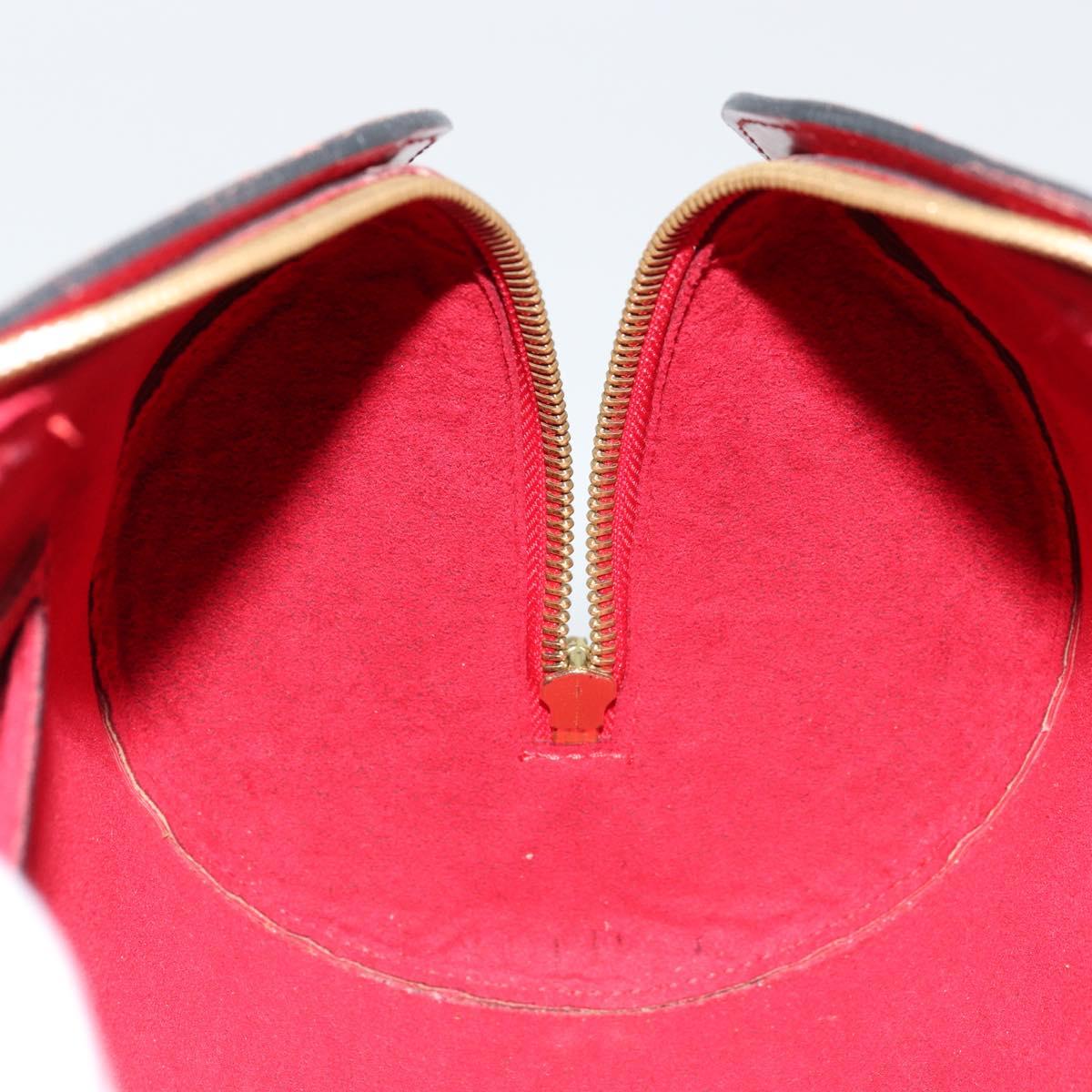 LOUIS VUITTON Epi Soufflot Hand Bag Red M52227 LV Auth 178621