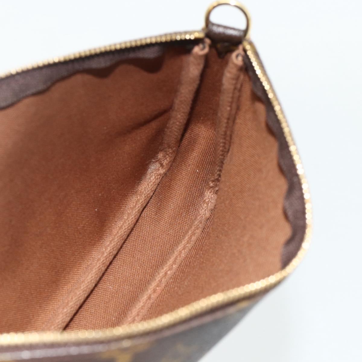 LOUIS VUITTON Monogram Pochette Accessoires Pouch M51980 LV Auth 178625A