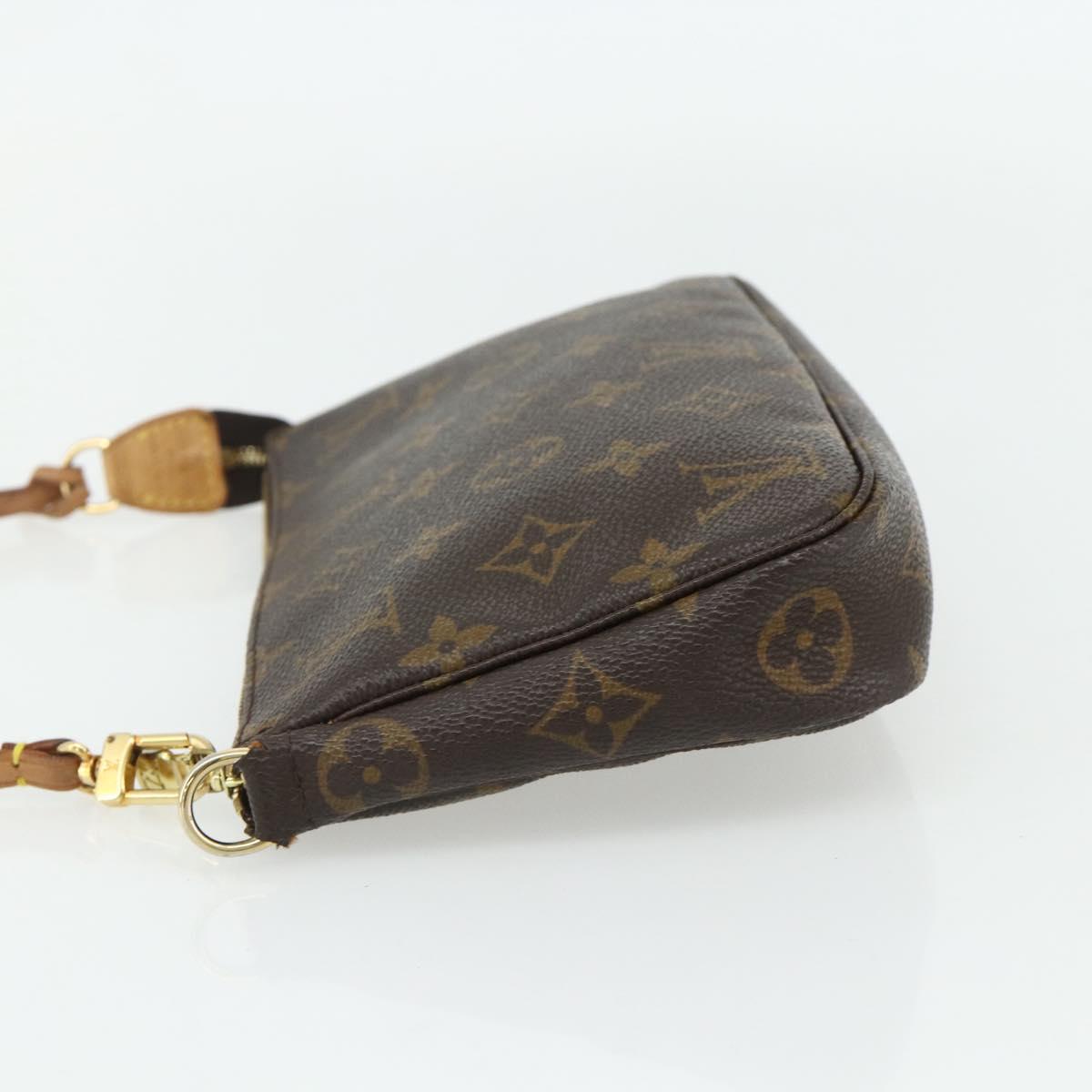 LOUIS VUITTON Monogram Pochette Accessoires Pouch M51980 LV Auth 178625A
