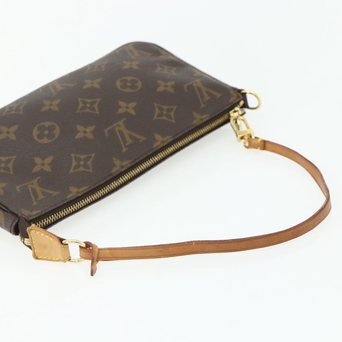 LOUIS VUITTON Monogram Pochette Accessoires Pouch M51980 LV Auth 178625A