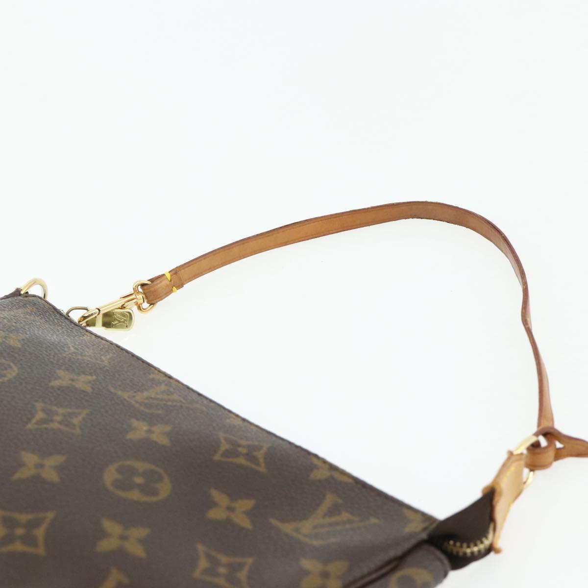 LOUIS VUITTON Monogram Pochette Accessoires Pouch M51980 LV Auth 178625A