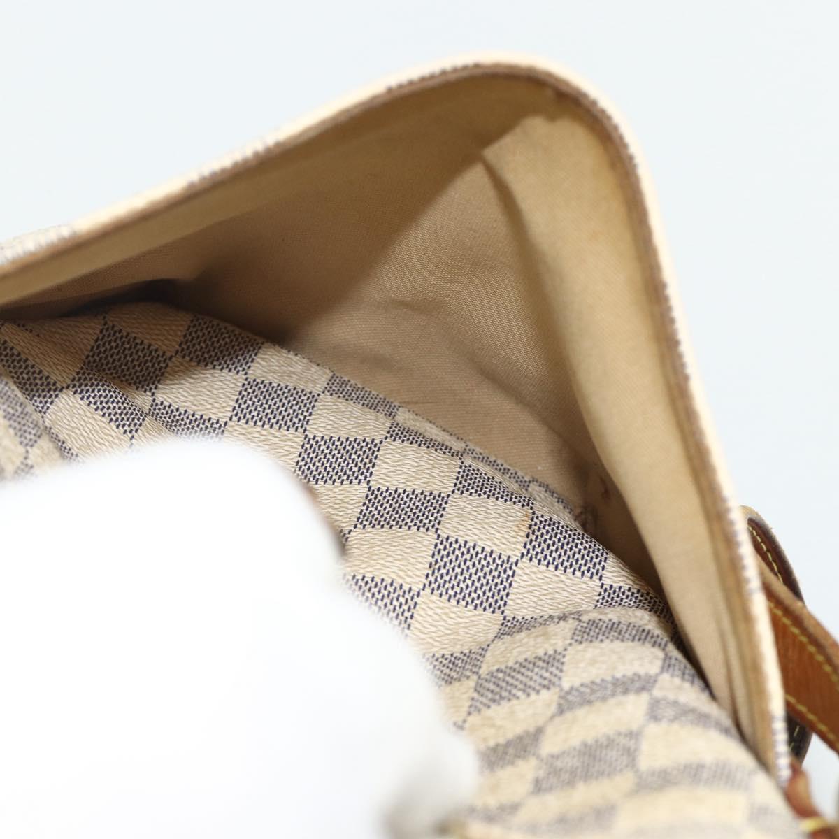 LOUIS VUITTON Damier Azur Totally PM Tote Bag N41280 LV Auth 178627