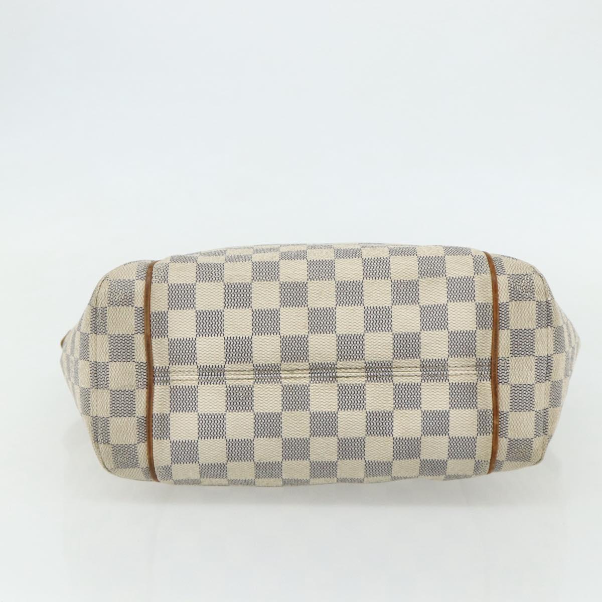 LOUIS VUITTON Damier Azur Totally PM Tote Bag N41280 LV Auth 178627