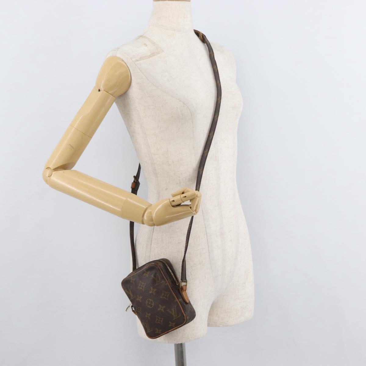 LOUIS VUITTON Monogram Mini Danube Shoulder Bag M45268 LV Auth 178644