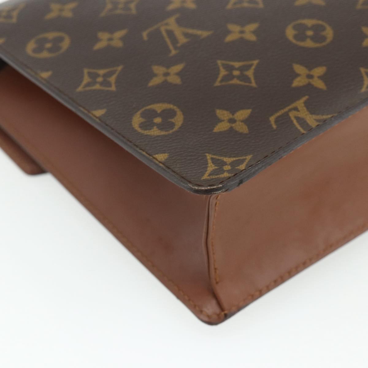 LOUIS VUITTON Monogram Monceau 28 Hand Bag M51185 LV Auth 178656