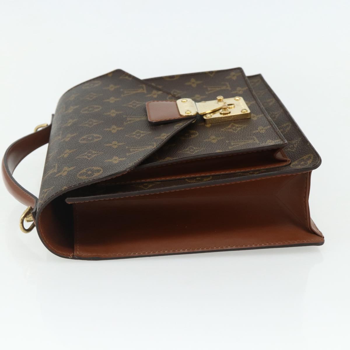 LOUIS VUITTON Monogram Monceau 28 Hand Bag M51185 LV Auth 178656