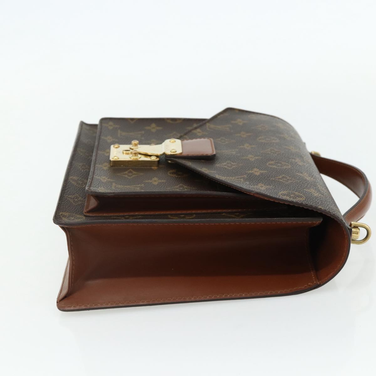 LOUIS VUITTON Monogram Monceau 28 Hand Bag M51185 LV Auth 178656