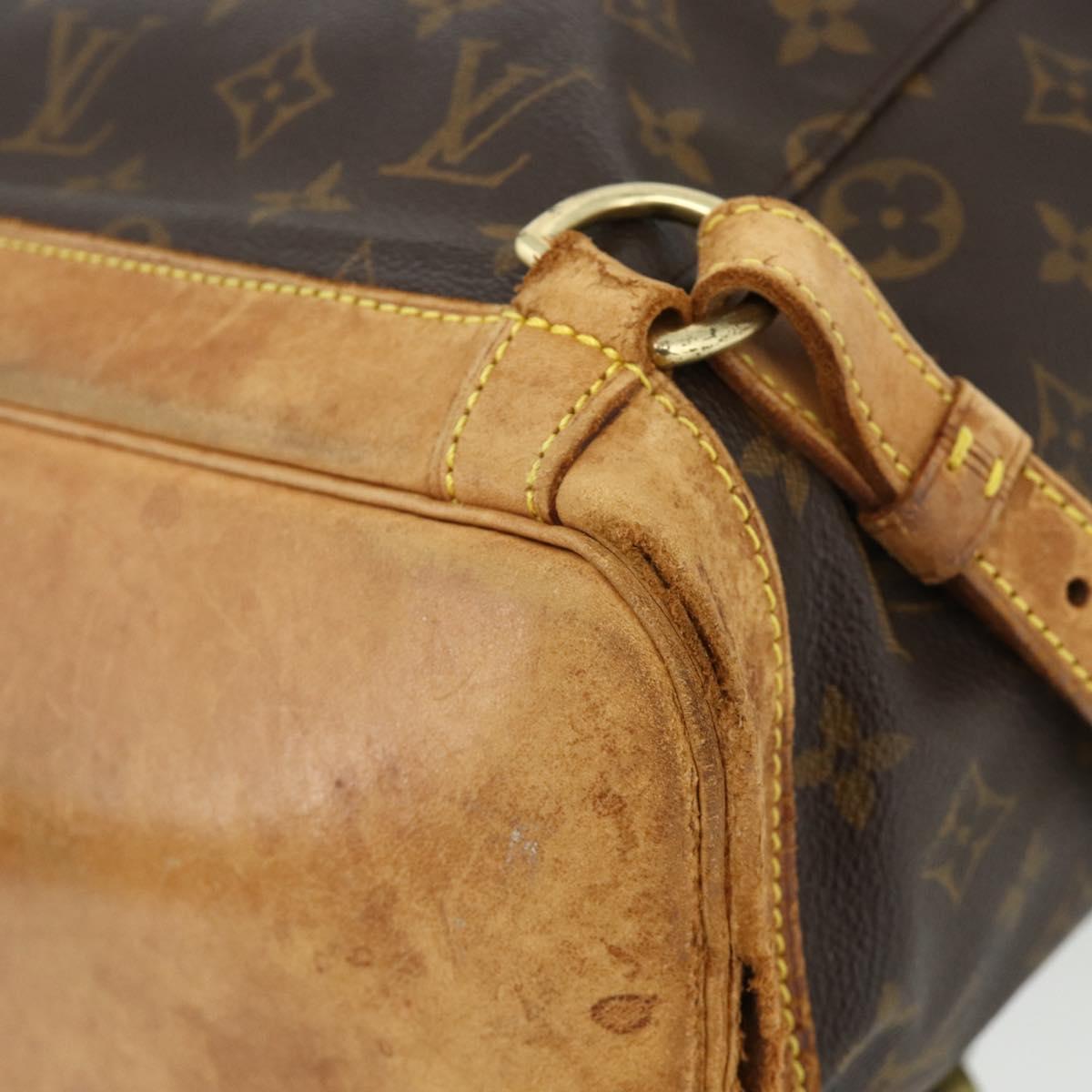 LOUIS VUITTON Monogram Montsouris GM Backpack M51135 LV Auth 178657