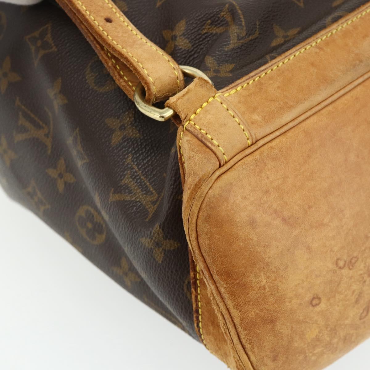 LOUIS VUITTON Monogram Montsouris GM Backpack M51135 LV Auth 178657