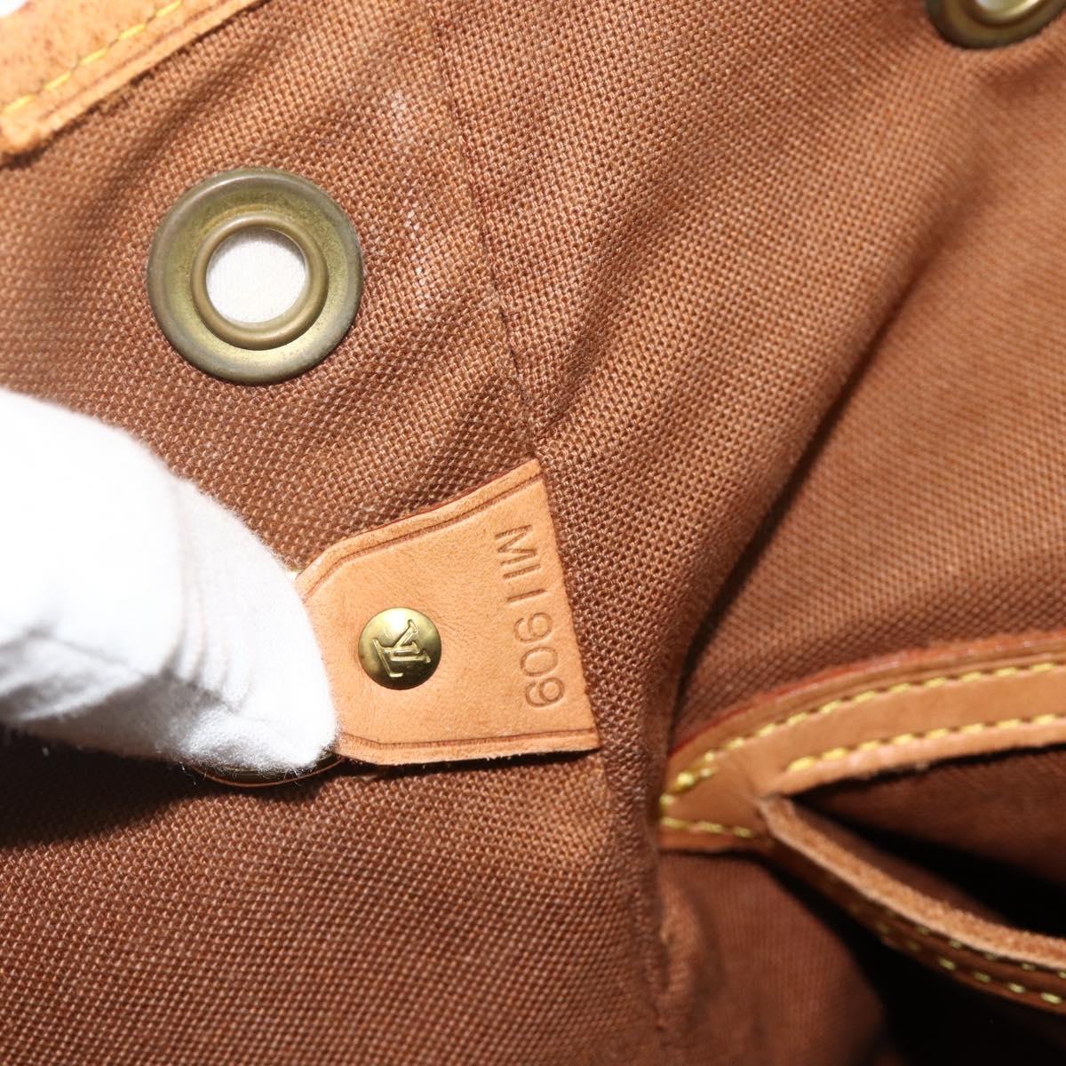 LOUIS VUITTON Monogram Montsouris GM Backpack M51135 LV Auth 178657