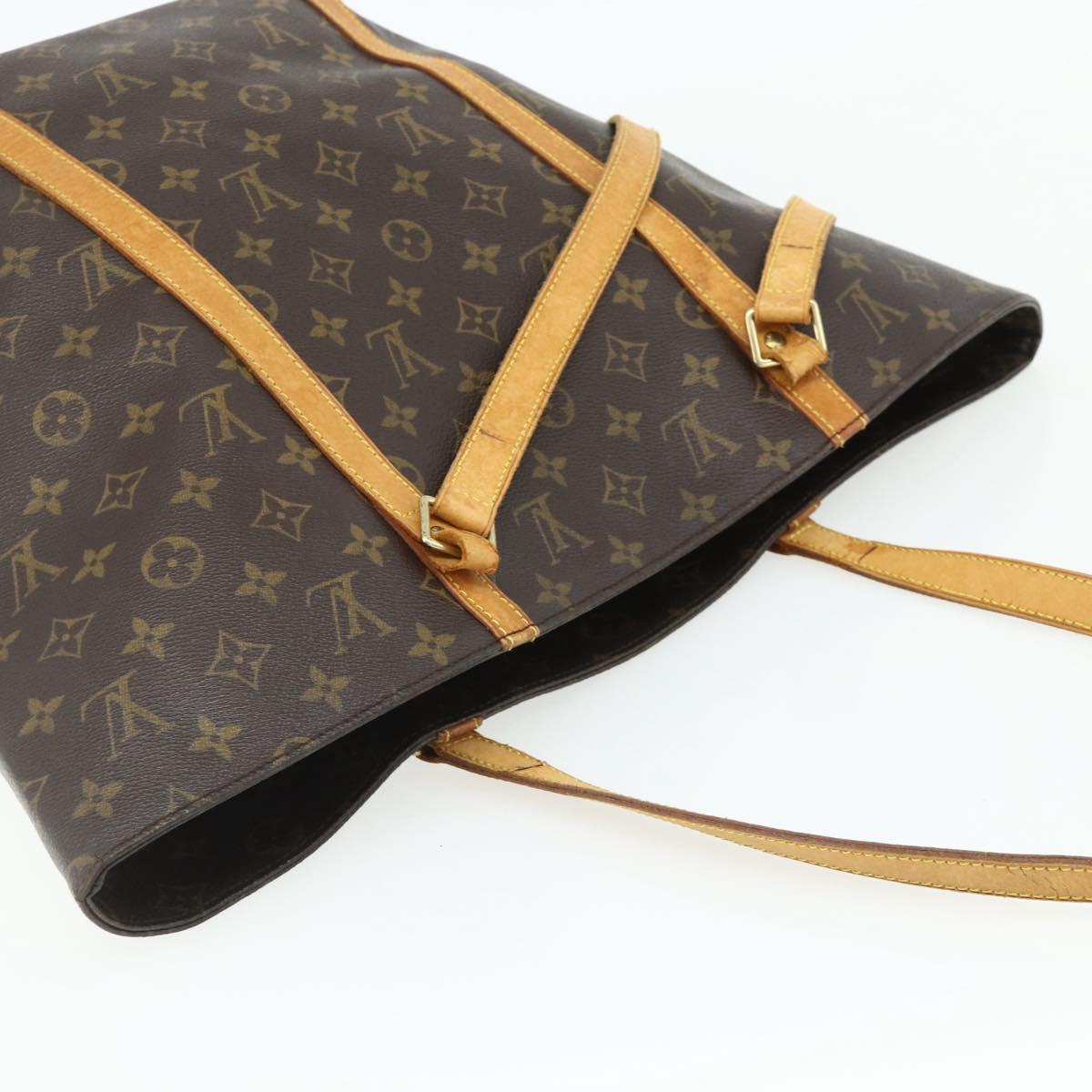 LOUIS VUITTON Monogram Sac Shopping Tote Bag M51108 LV Auth 178660