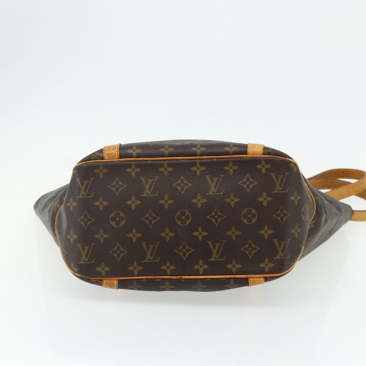LOUIS VUITTON Monogram Sac Shopping Tote Bag M51108 LV Auth 178660