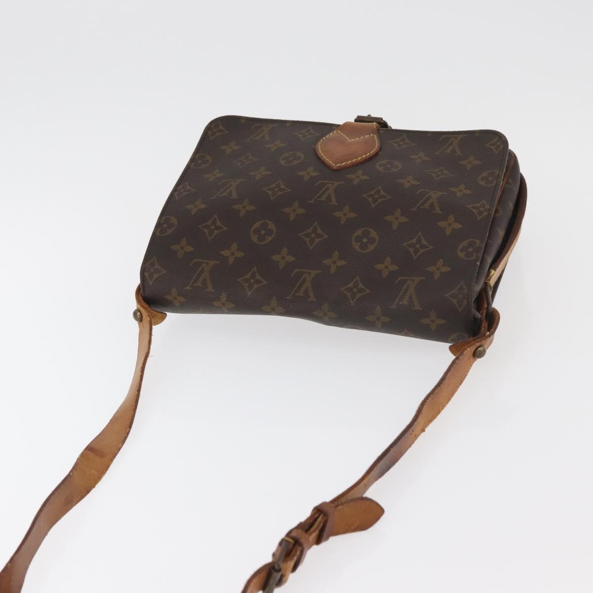 LOUIS VUITTON Monogram Cartouchiere GM Shoulder Bag M51252 LV Auth 178661