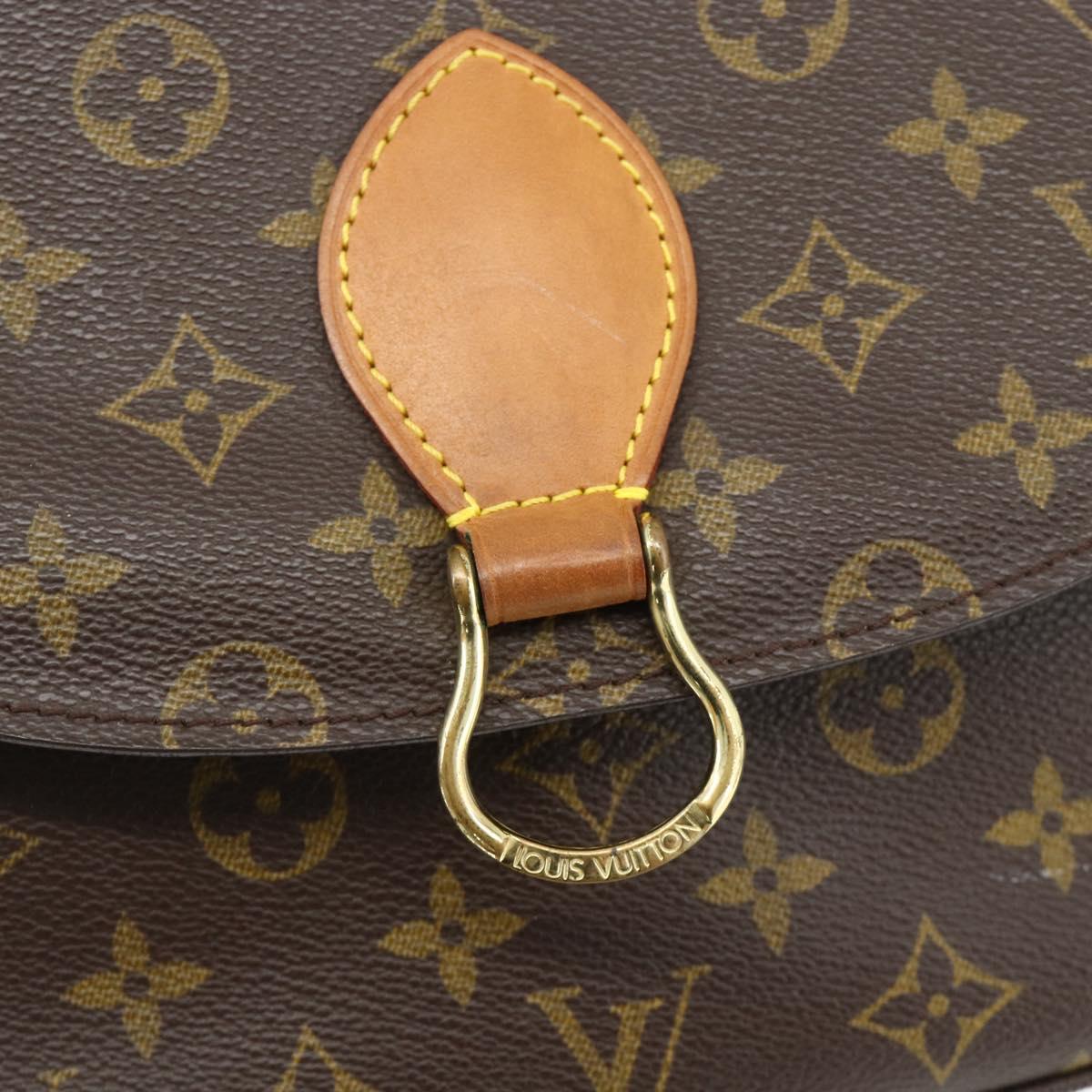LOUIS VUITTON Monogram Saint Cloud GM Shoulder Bag M51242 LV Auth 178662A