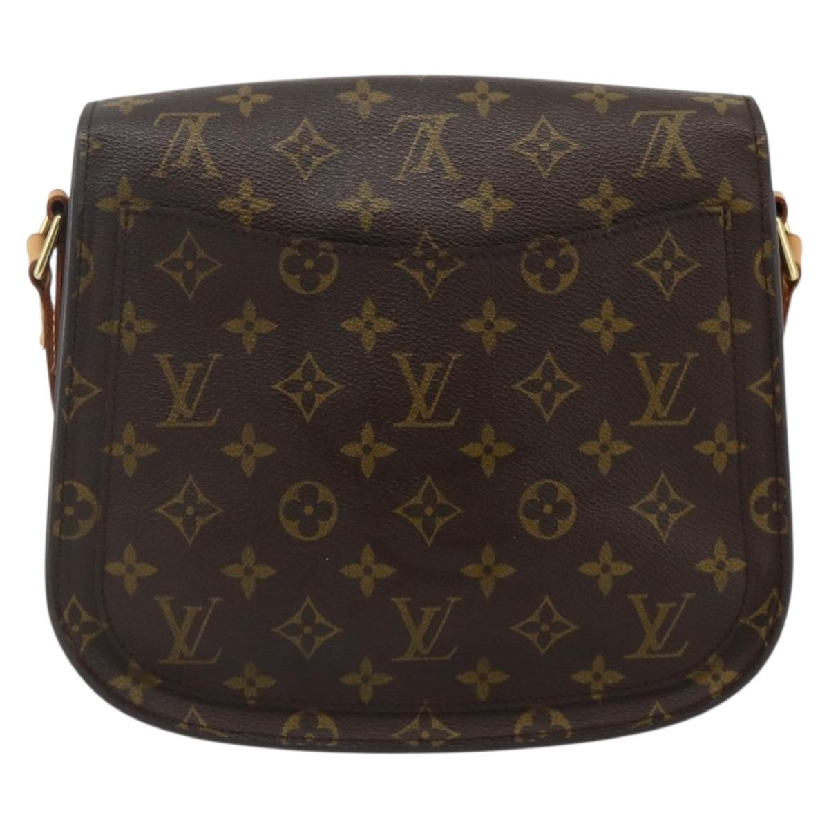 LOUIS VUITTON Monogram Saint Cloud GM Shoulder Bag M51242 LV Auth 178662A