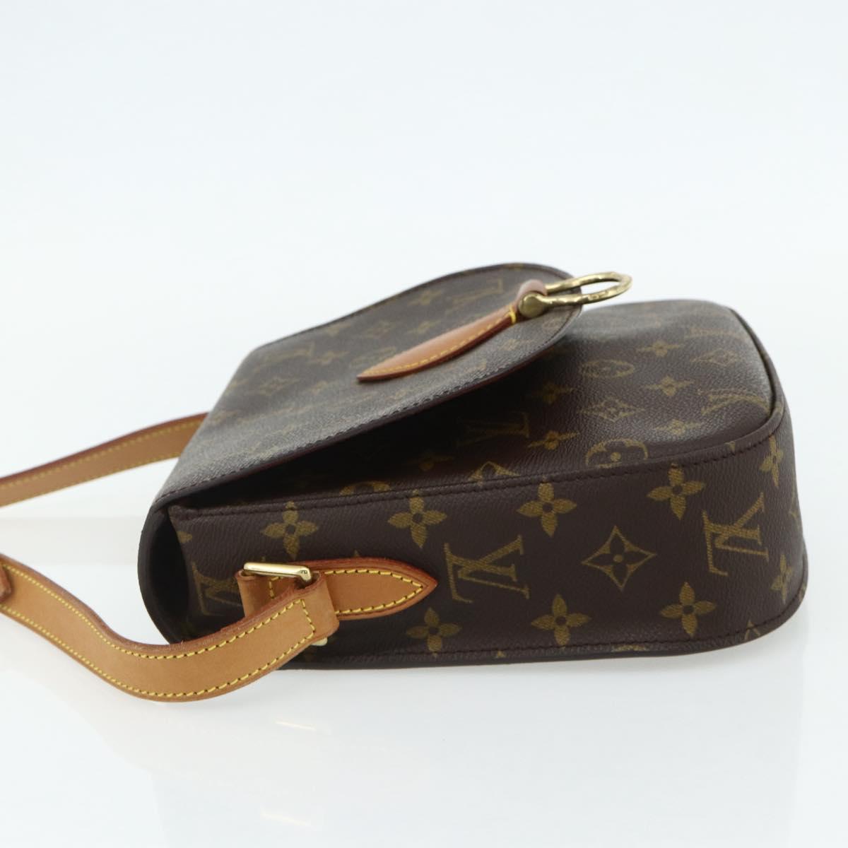 LOUIS VUITTON Monogram Saint Cloud GM Shoulder Bag M51242 LV Auth 178662A
