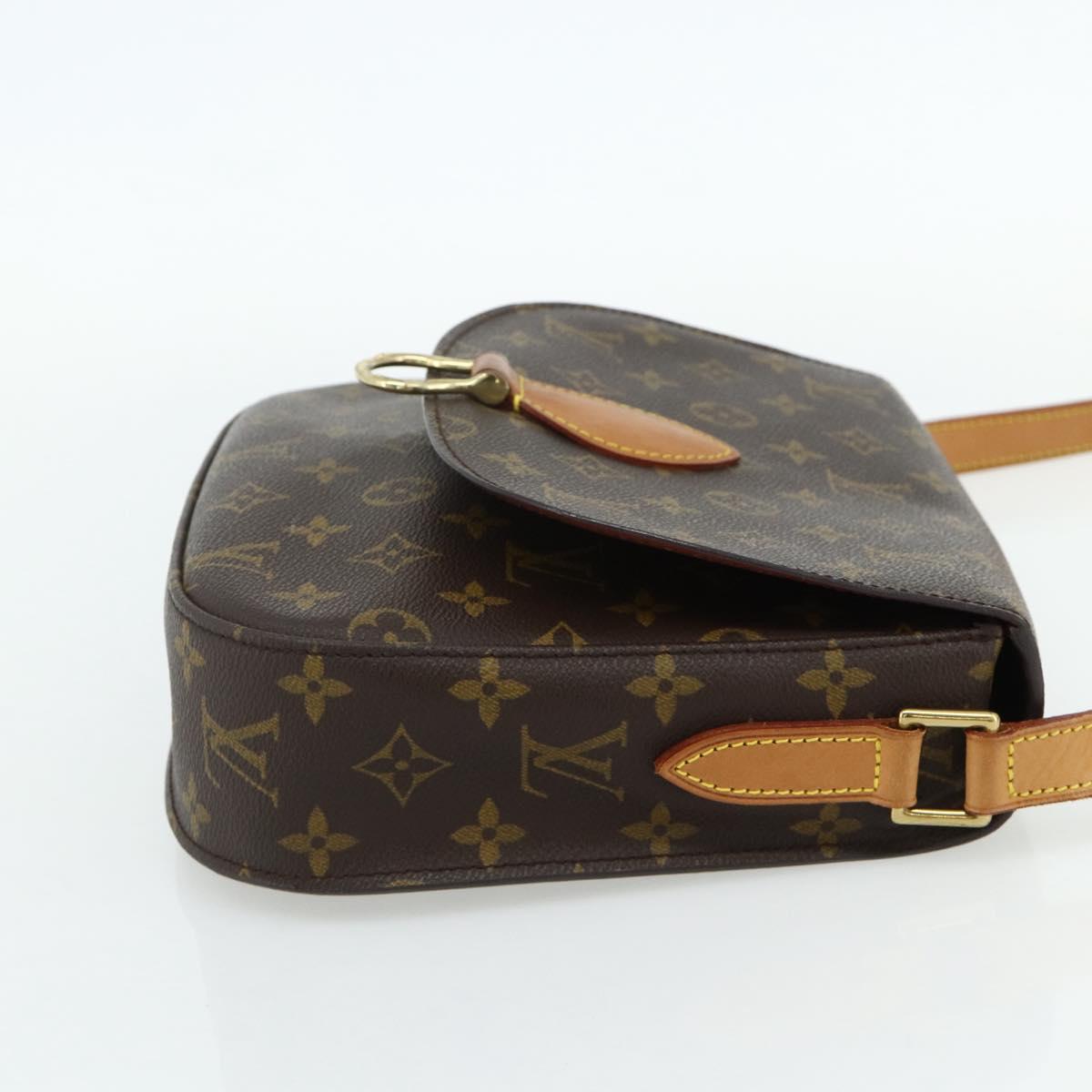 LOUIS VUITTON Monogram Saint Cloud GM Shoulder Bag M51242 LV Auth 178662A