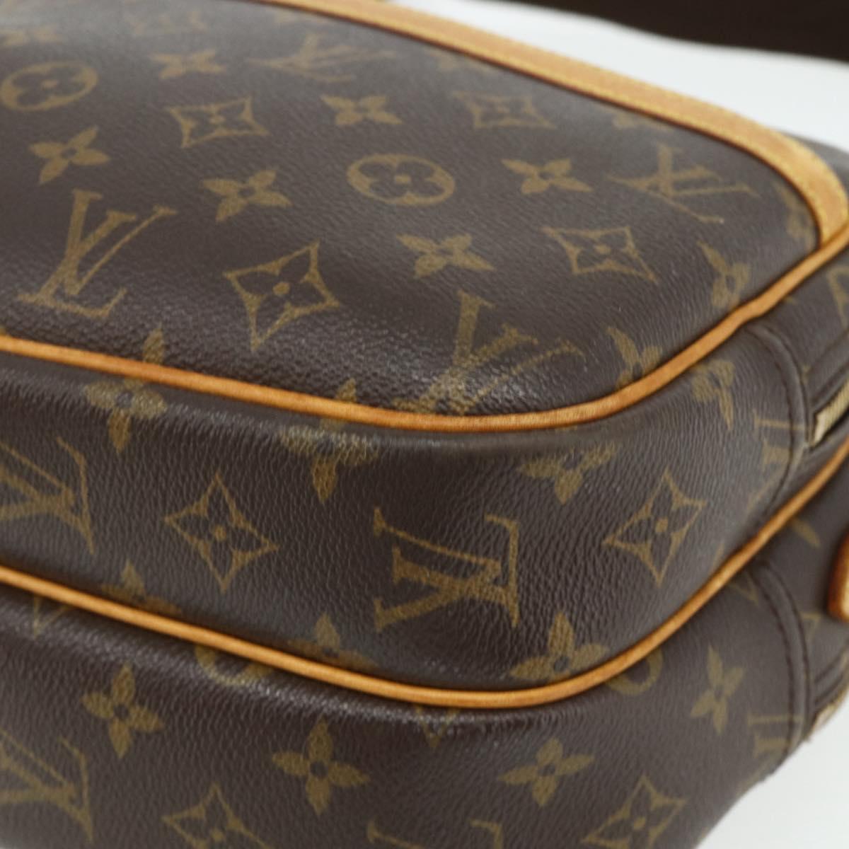 LOUIS VUITTON Monogram Reporter PM Shoulder Bag M45254 LV Auth 178667