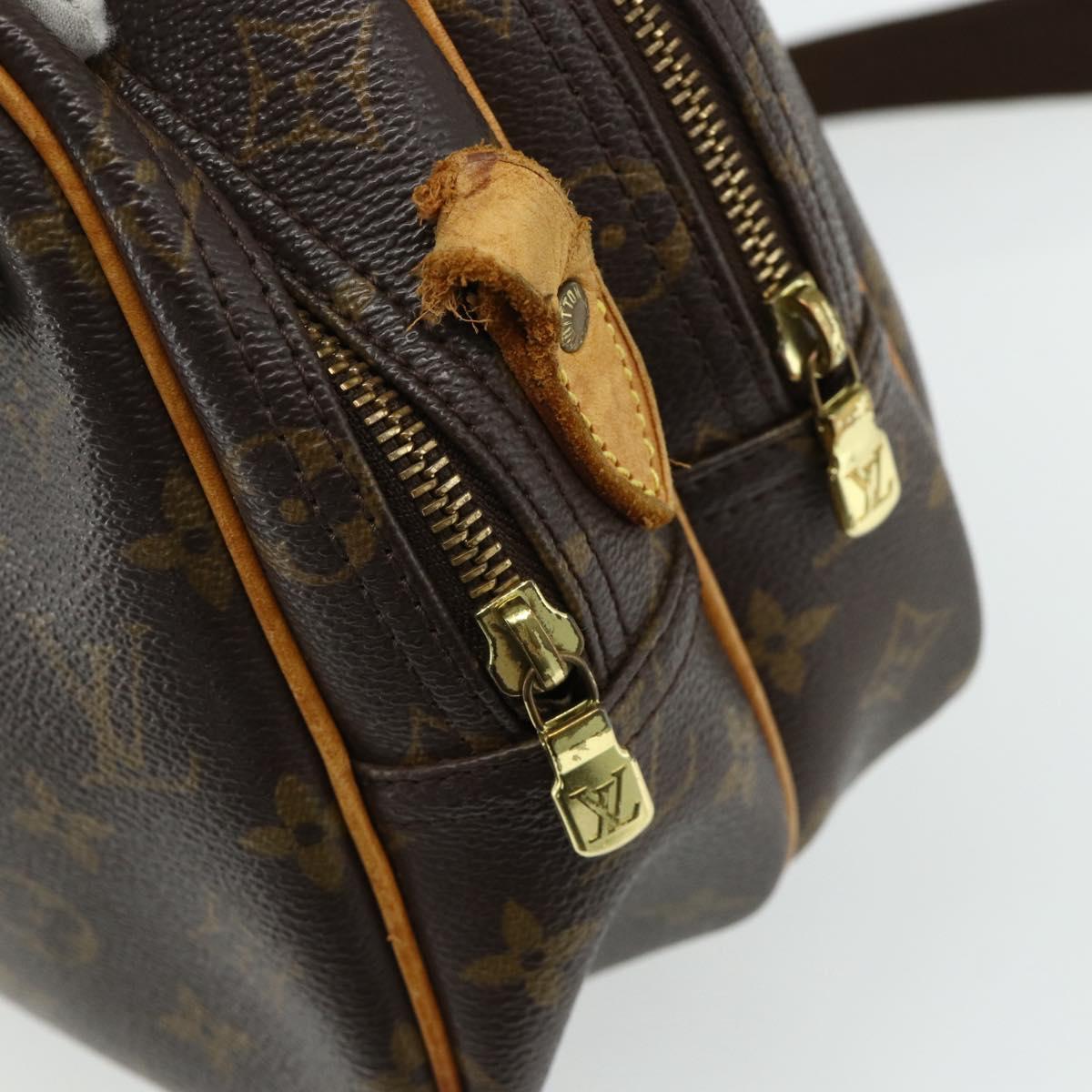 LOUIS VUITTON Monogram Reporter PM Shoulder Bag M45254 LV Auth 178667