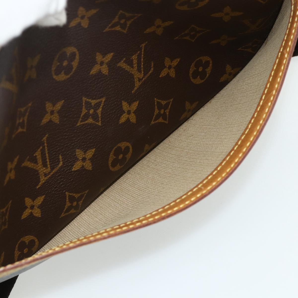 LOUIS VUITTON Monogram Reporter PM Shoulder Bag M45254 LV Auth 178667