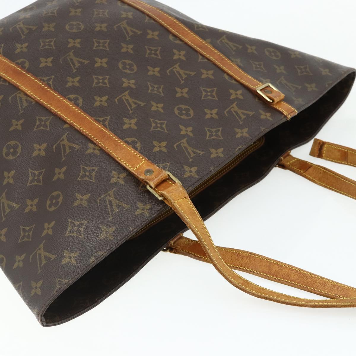 LOUIS VUITTON Monogram Sac Shopping GM Tote Bag M51110 LV Auth 178674