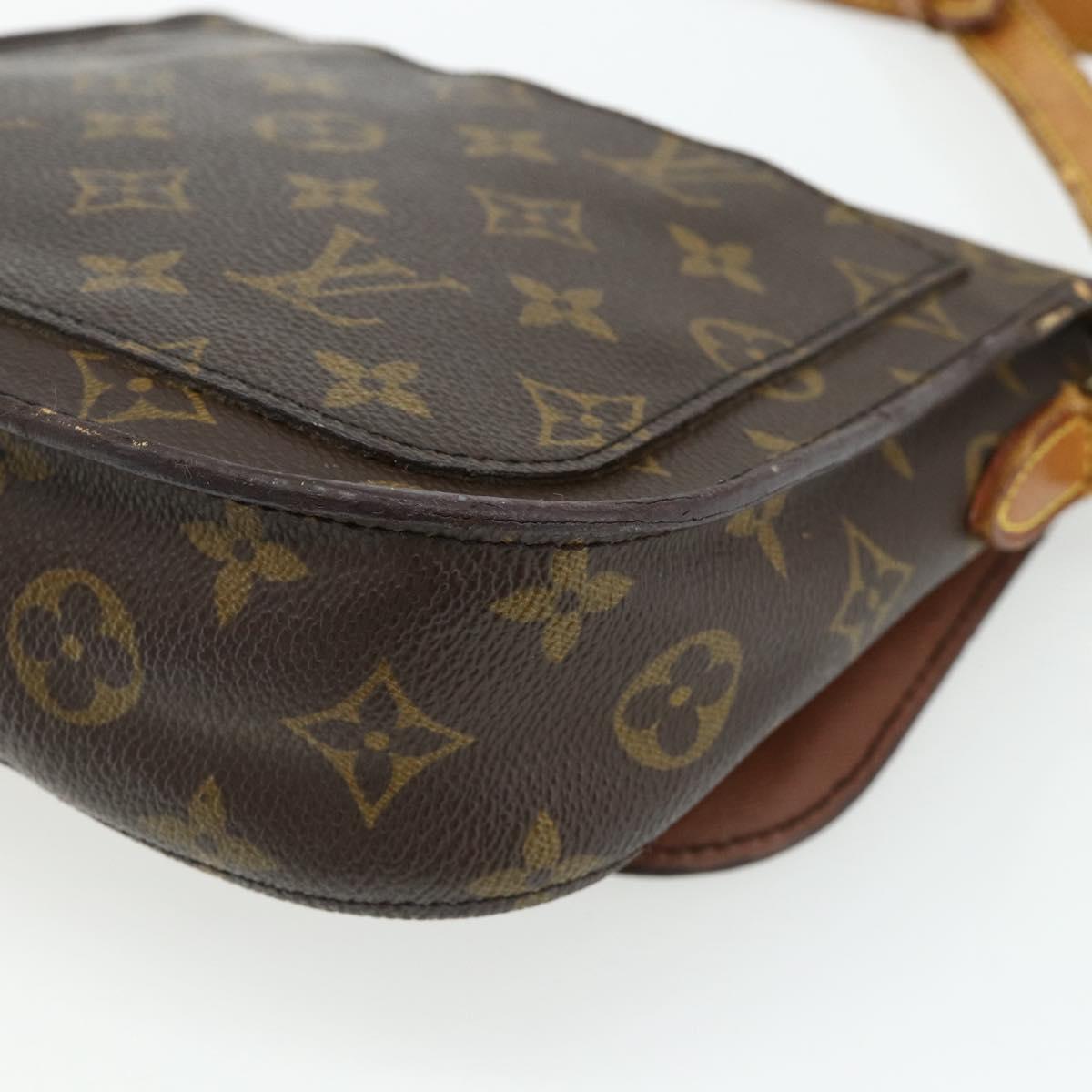 LOUIS VUITTON Monogram Saint Cloud MM Shoulder Bag M51243 LV Auth 178675