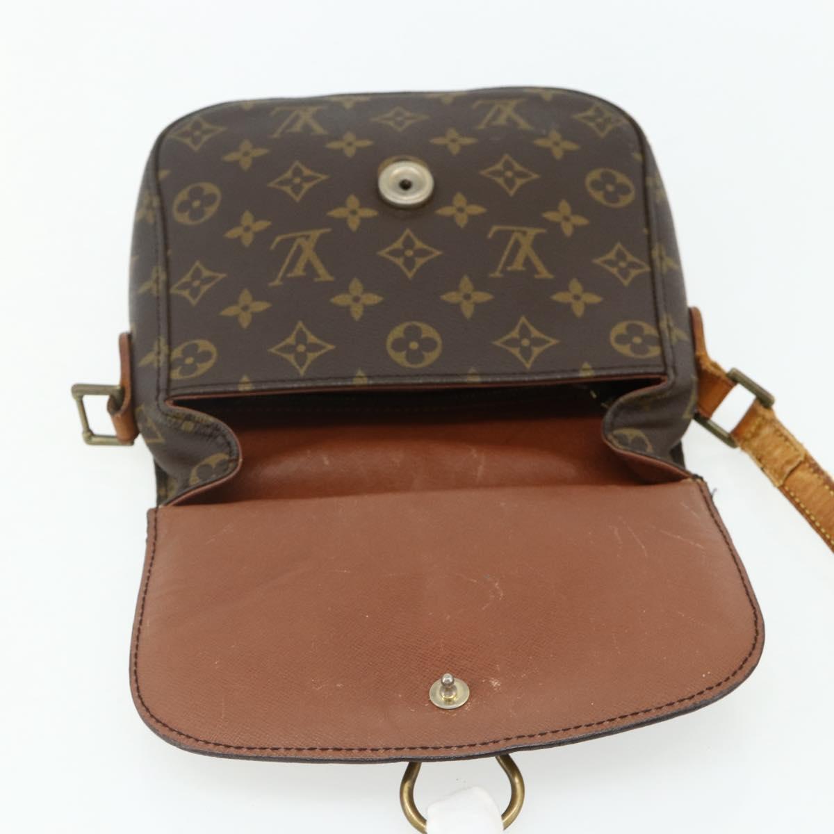 LOUIS VUITTON Monogram Saint Cloud MM Shoulder Bag M51243 LV Auth 178675