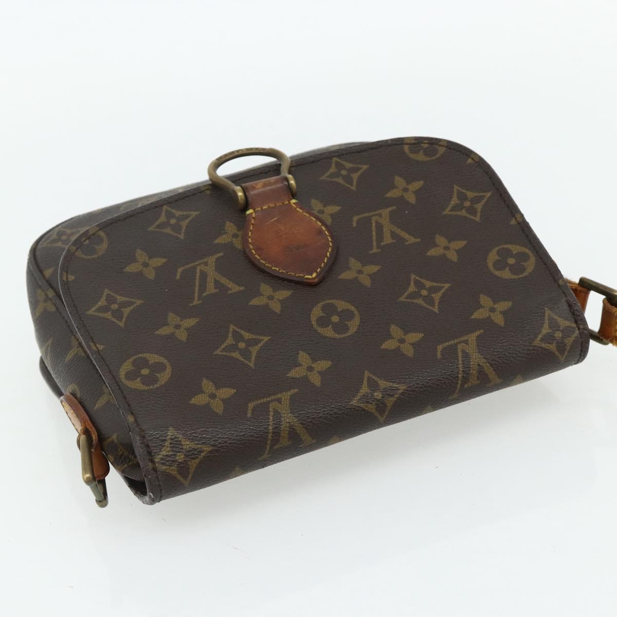 LOUIS VUITTON Monogram Saint Cloud MM Shoulder Bag M51243 LV Auth 178675