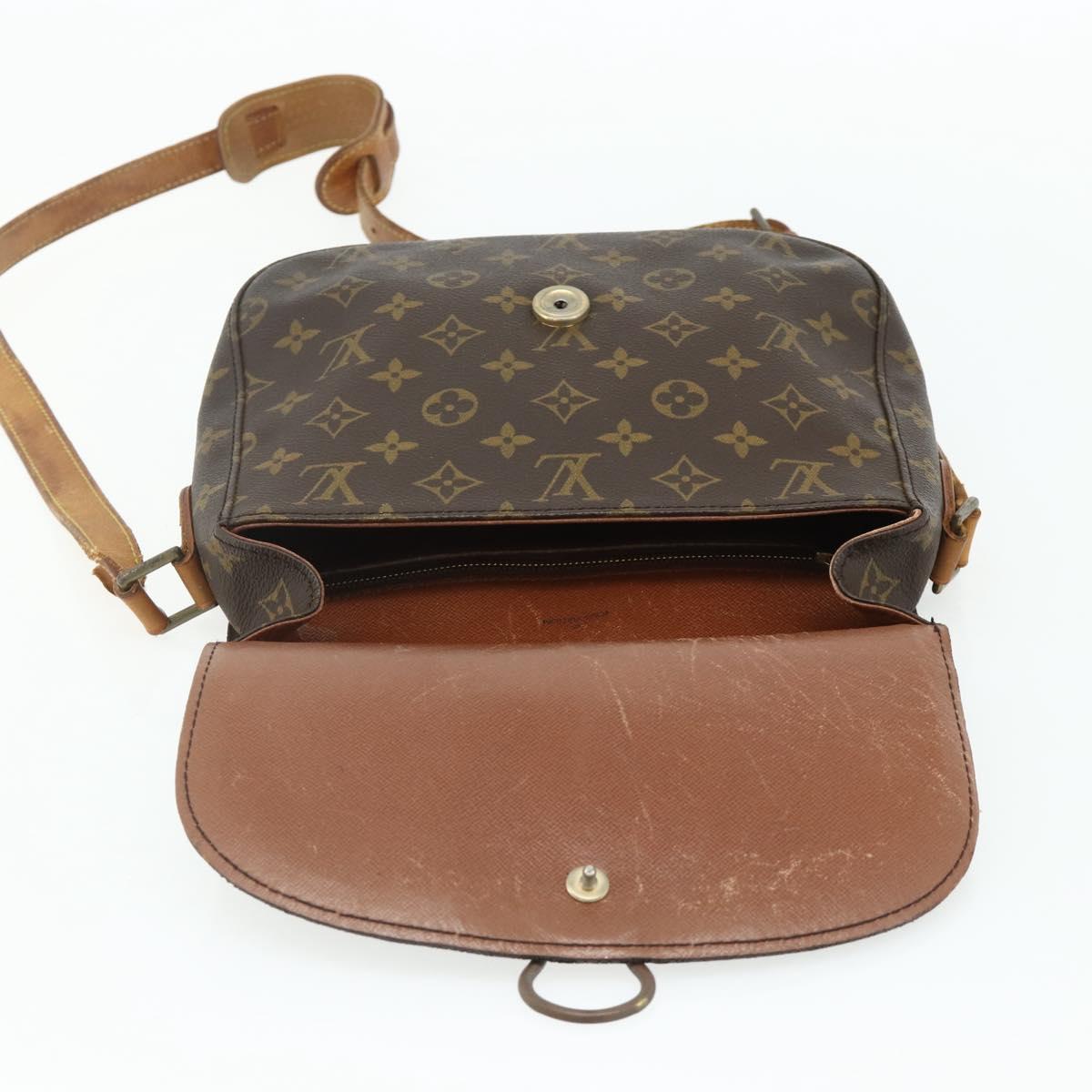 LOUIS VUITTON Monogram Saint Cloud GM Shoulder Bag M51242 LV Auth 178676