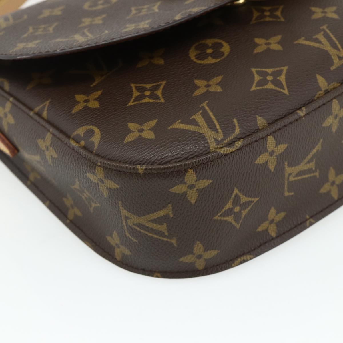 LOUIS VUITTON Monogram Saint Cloud GM Shoulder Bag M51242 LV Auth 178677A