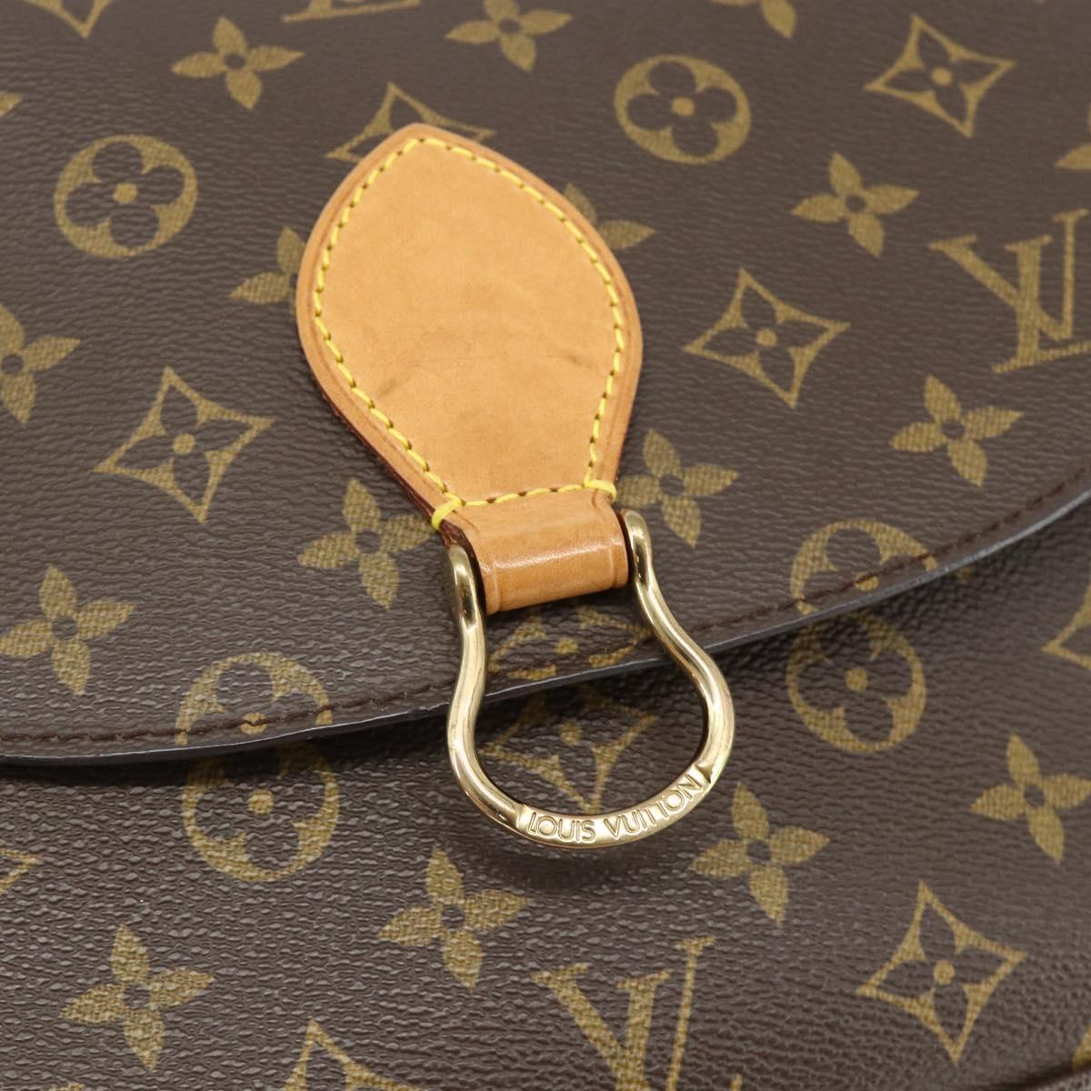 LOUIS VUITTON Monogram Saint Cloud GM Shoulder Bag M51242 LV Auth 178677A