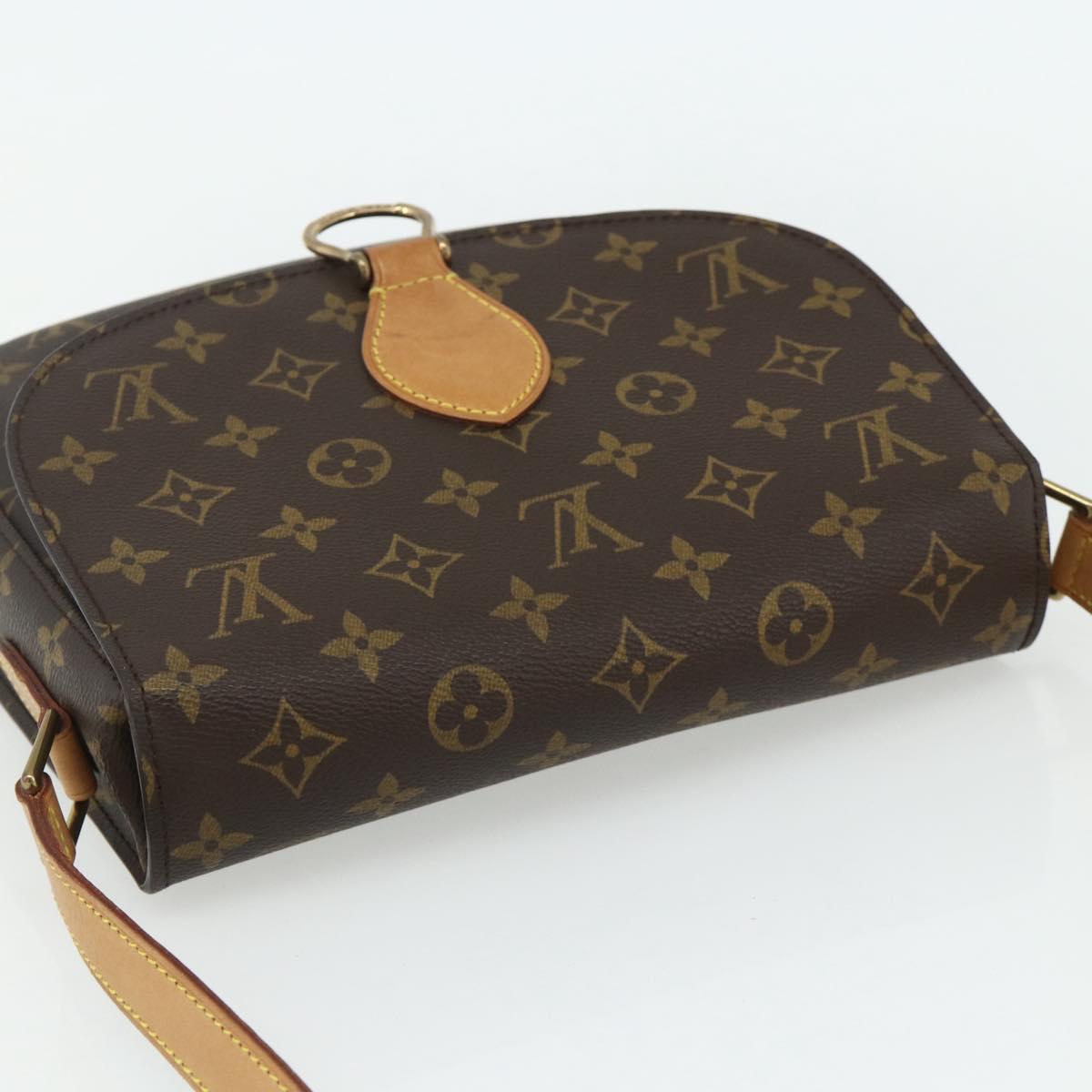 LOUIS VUITTON Monogram Saint Cloud GM Shoulder Bag M51242 LV Auth 178677A