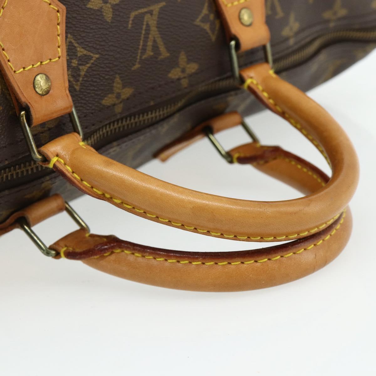 LOUIS VUITTON Monogram Speedy 40 Hand Bag M41522 LV Auth 178681A