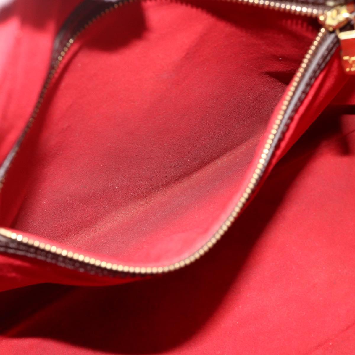 LOUIS VUITTON Damier Ebene Uzes Hand Bag N51128 LV Auth 178683