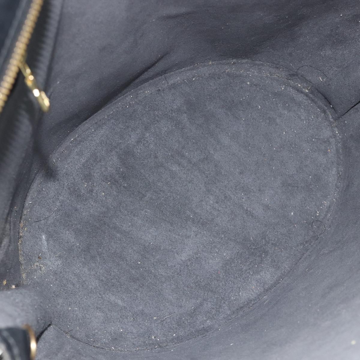 LOUIS VUITTON Epi Saint Jacques Shopping Shoulder Bag Black M52272 Auth 178686