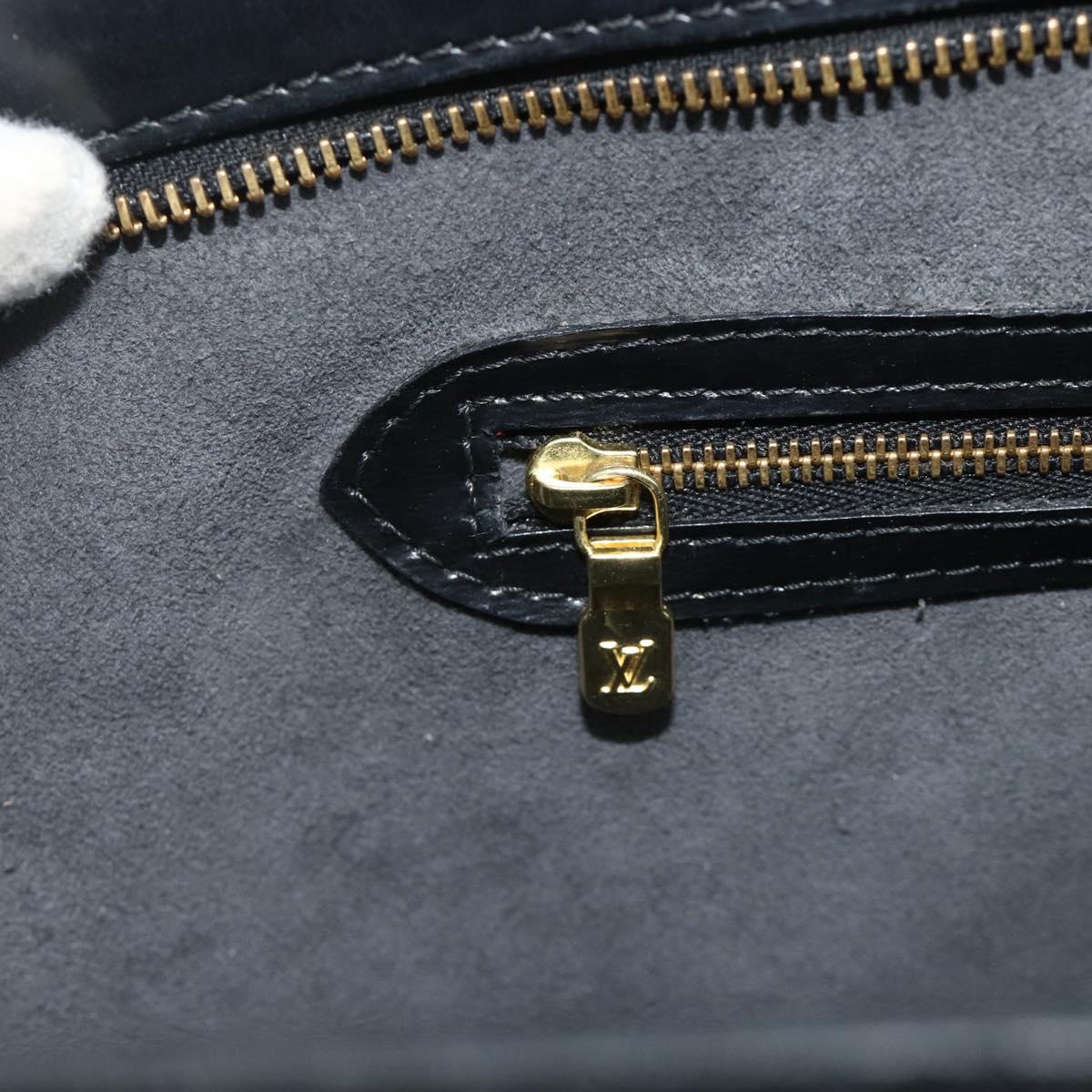 LOUIS VUITTON Epi Saint Jacques Shopping Shoulder Bag Black M52272 Auth 178686