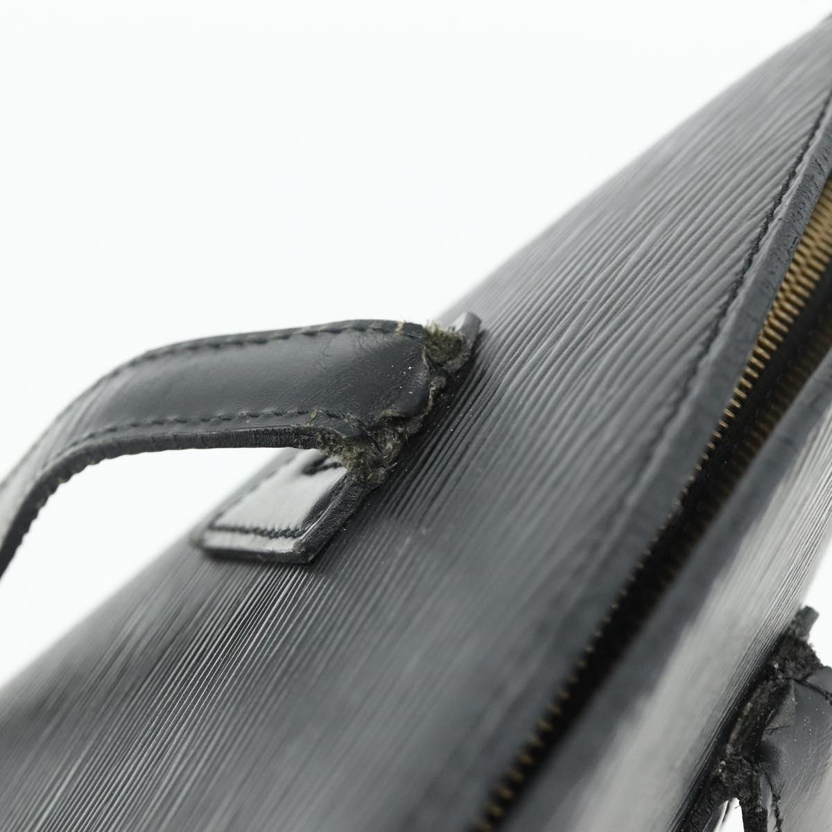 LOUIS VUITTON Epi Saint Jacques Shopping Shoulder Bag Black M52272 Auth 178686