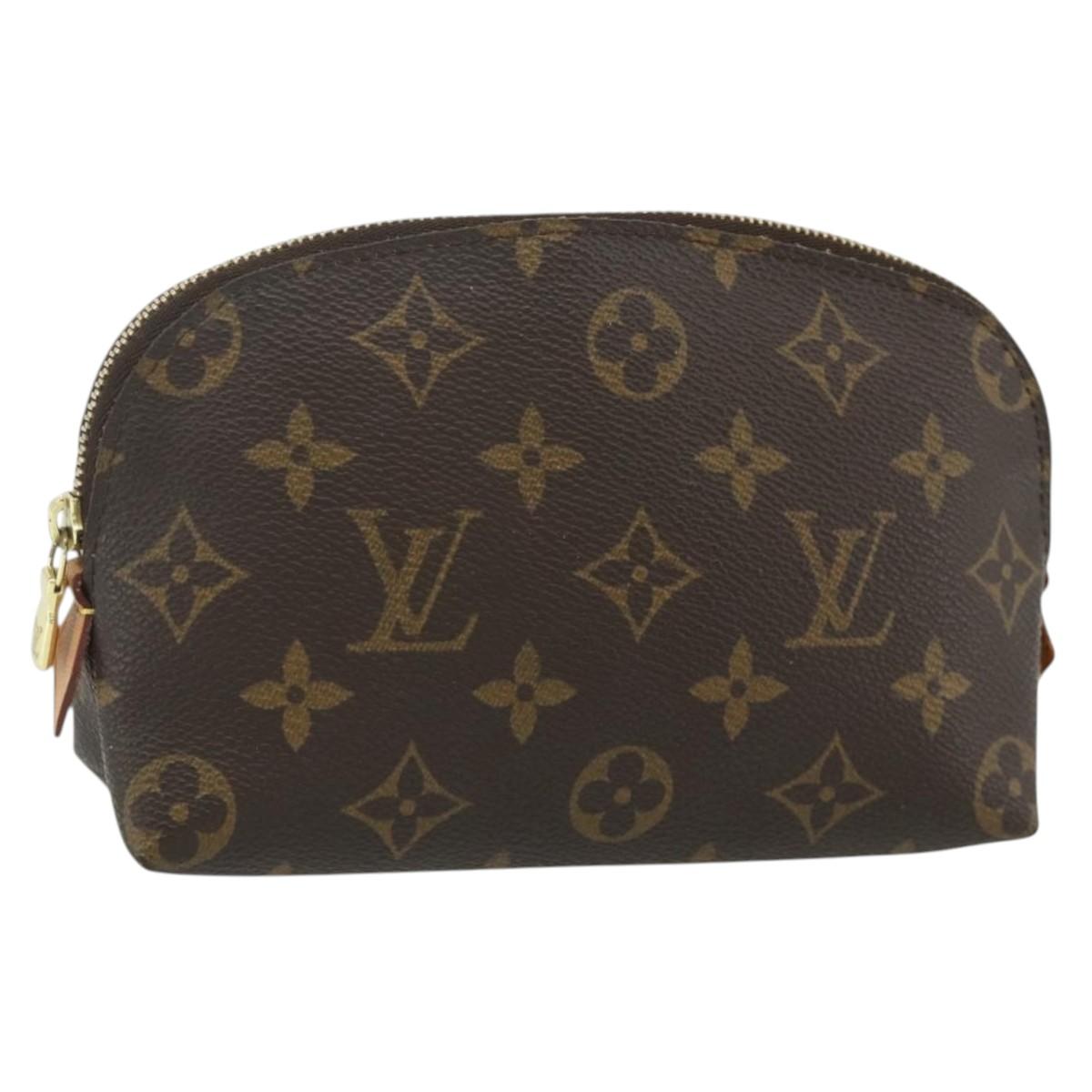 LOUIS VUITTON Monogram Pochette Cosmetic PM Pouch M43998 LV Auth 178697