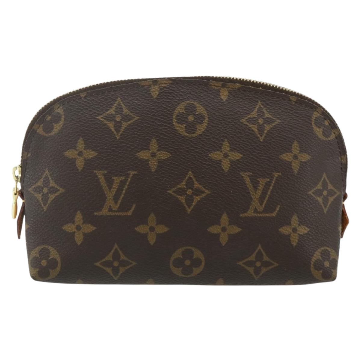 LOUIS VUITTON Monogram Pochette Cosmetic PM Pouch M43998 LV Auth 178697
