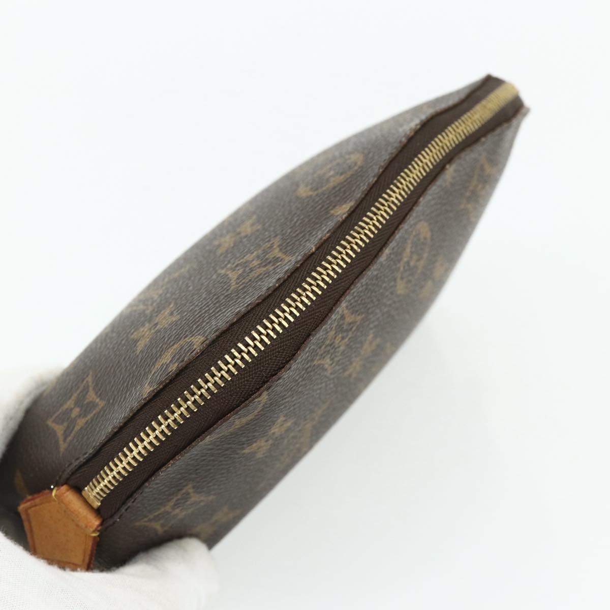 LOUIS VUITTON Monogram Pochette Cosmetic PM Pouch M43998 LV Auth 178697
