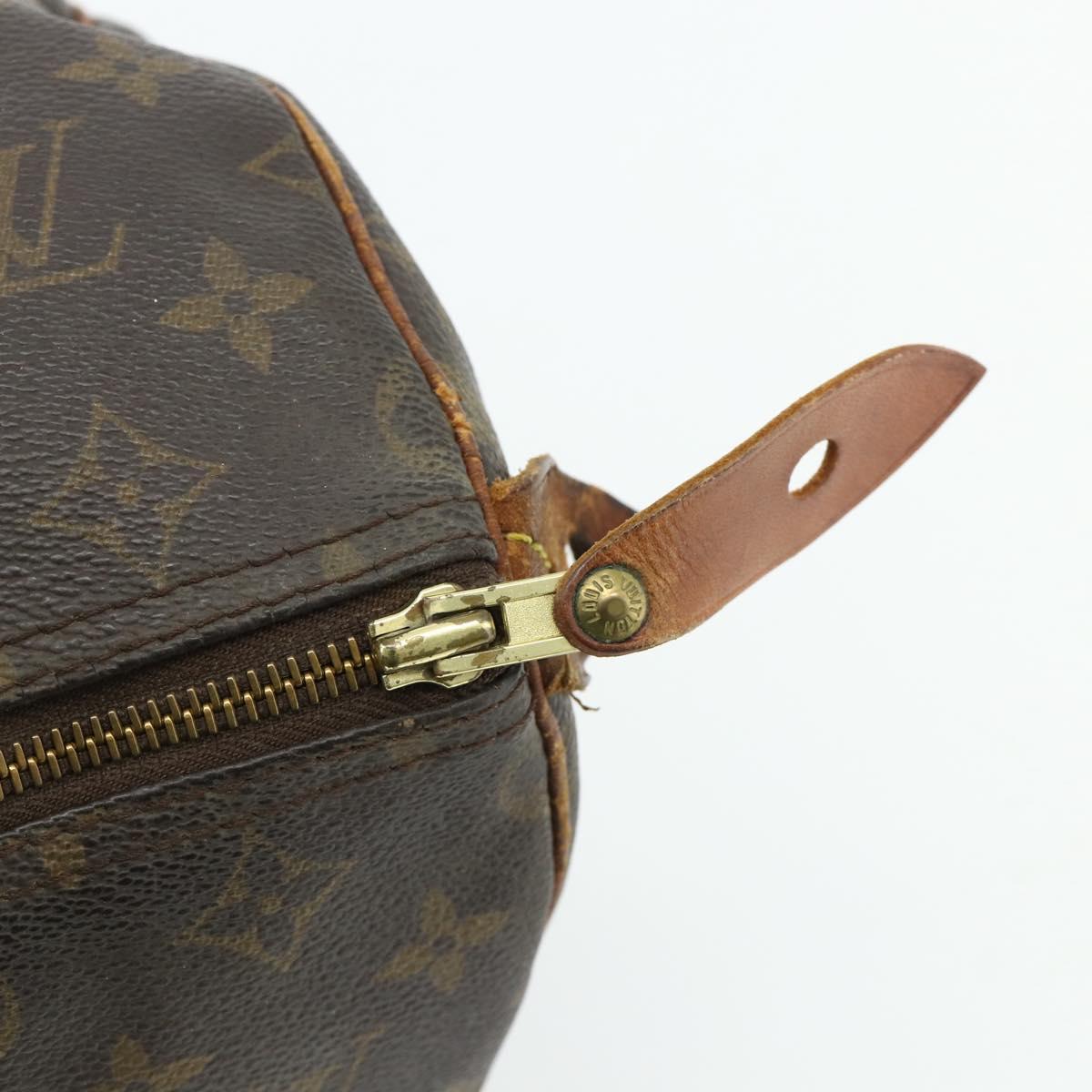 LOUIS VUITTON Monogram Speedy 30 Hand Bag M41526 LV Auth 178699