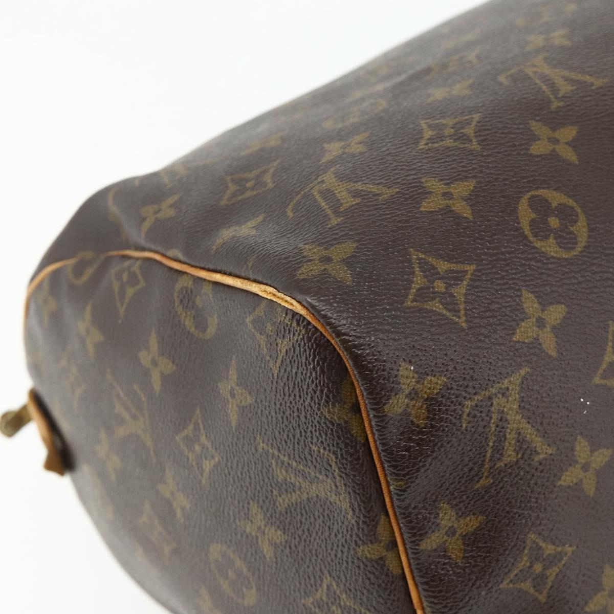LOUIS VUITTON Monogram Speedy 30 Hand Bag M41526 LV Auth 178700