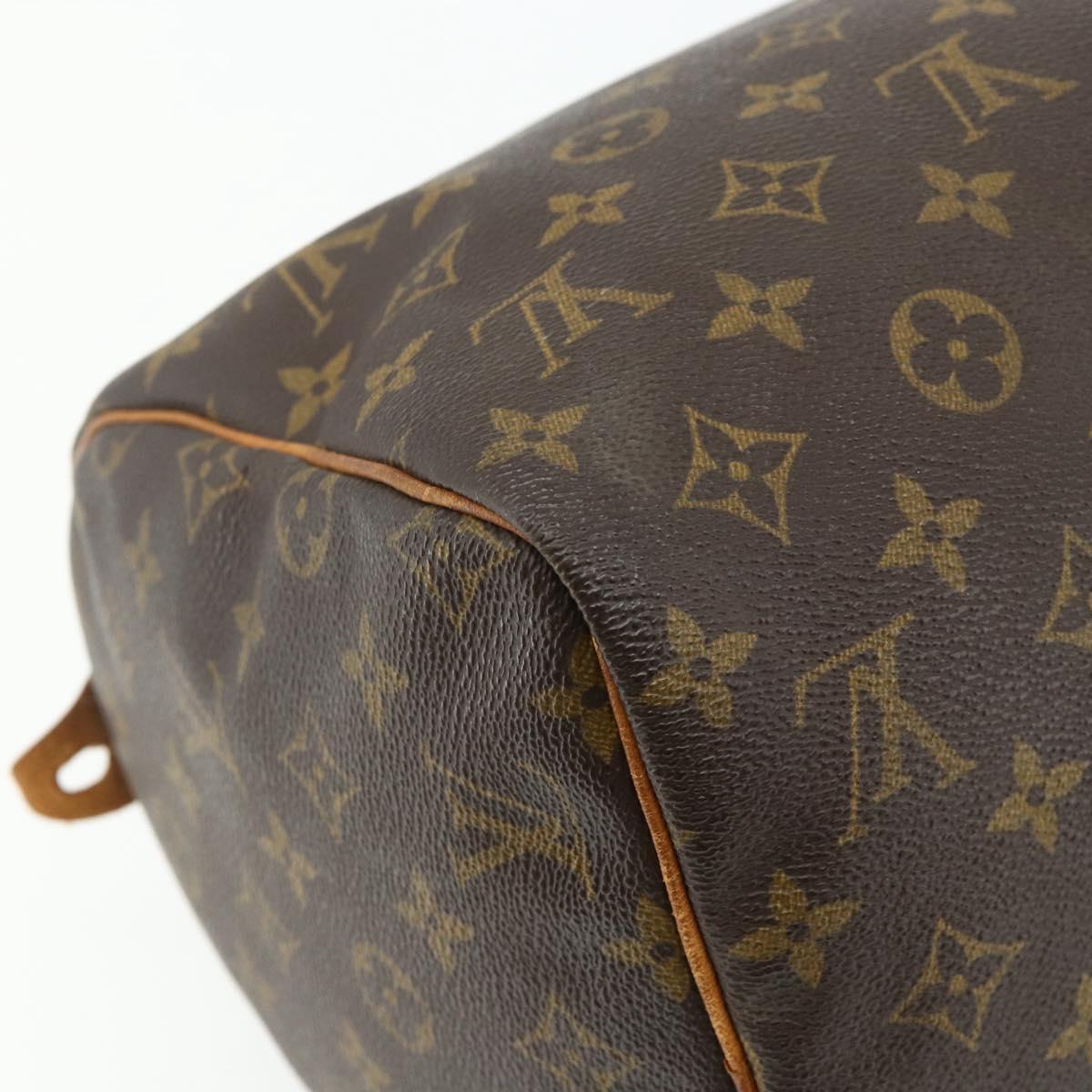 LOUIS VUITTON Monogram Speedy 30 Hand Bag M41526 LV Auth 178701
