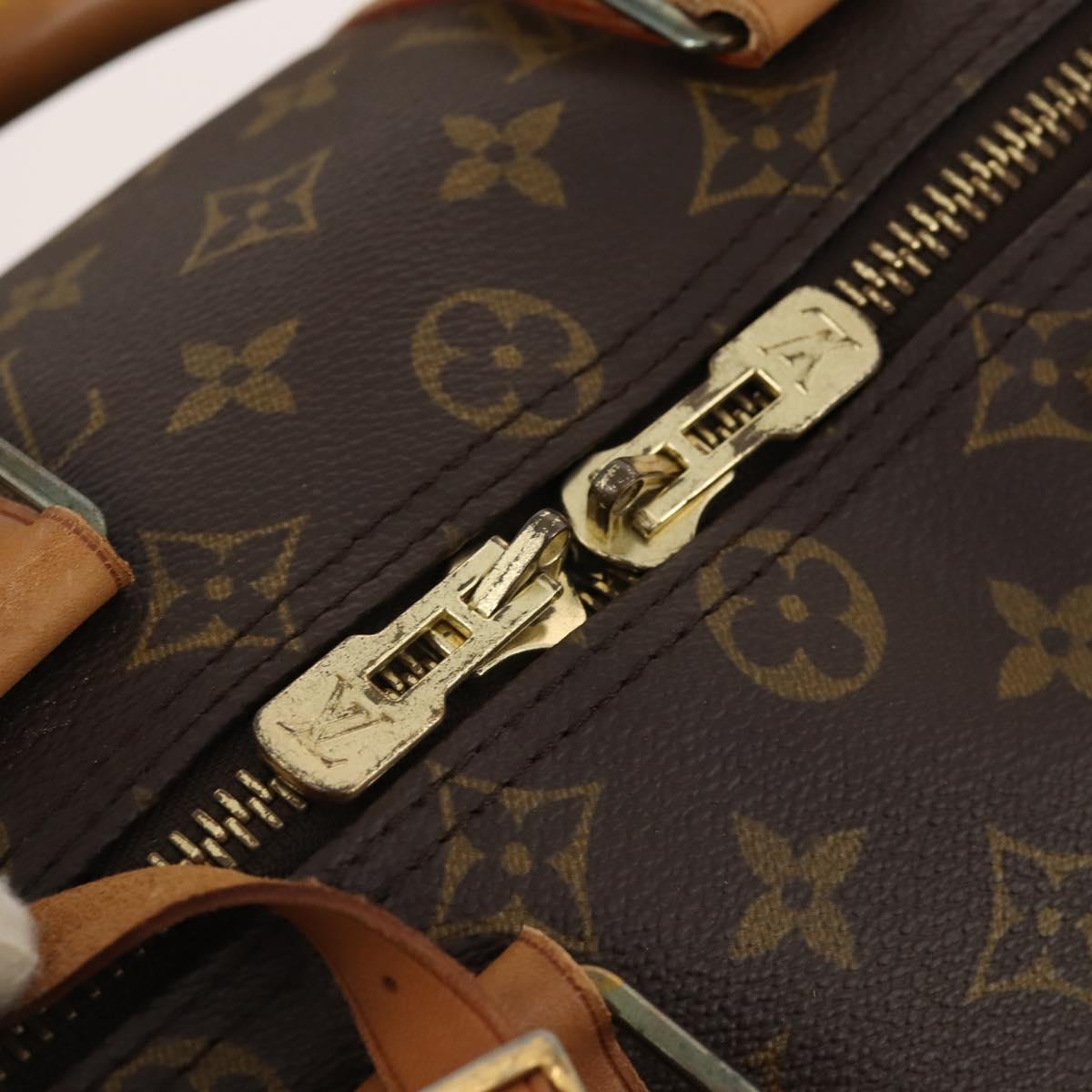 LOUIS VUITTON Monogram Keepall Bandouliere 45 Boston Bag M41418 LV Auth 178703A