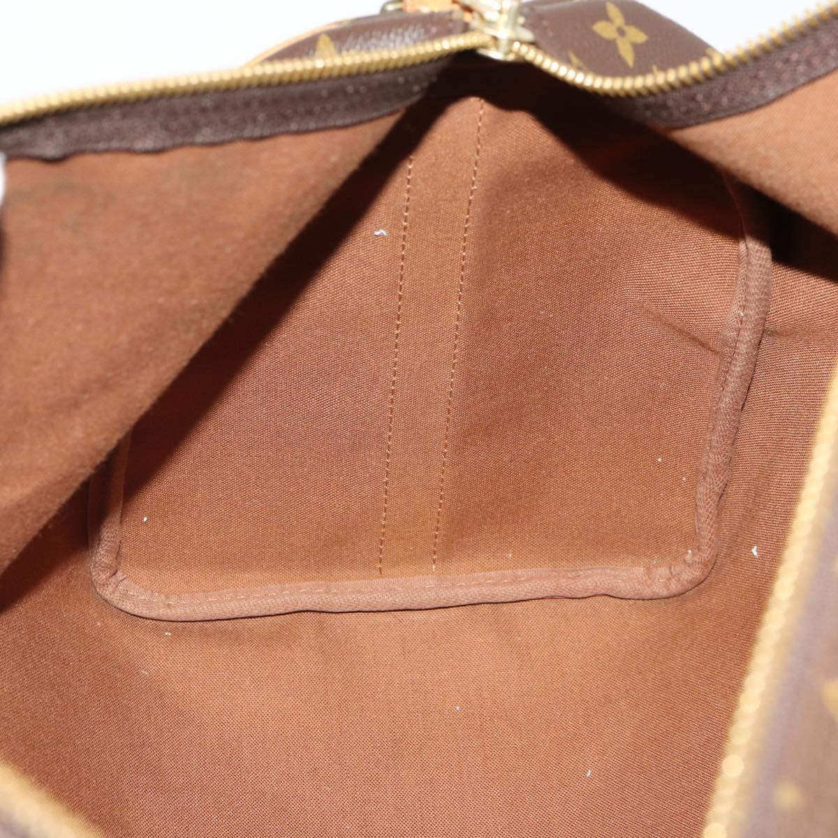 LOUIS VUITTON Monogram Keepall Bandouliere 45 Boston Bag M41418 LV Auth 178703A